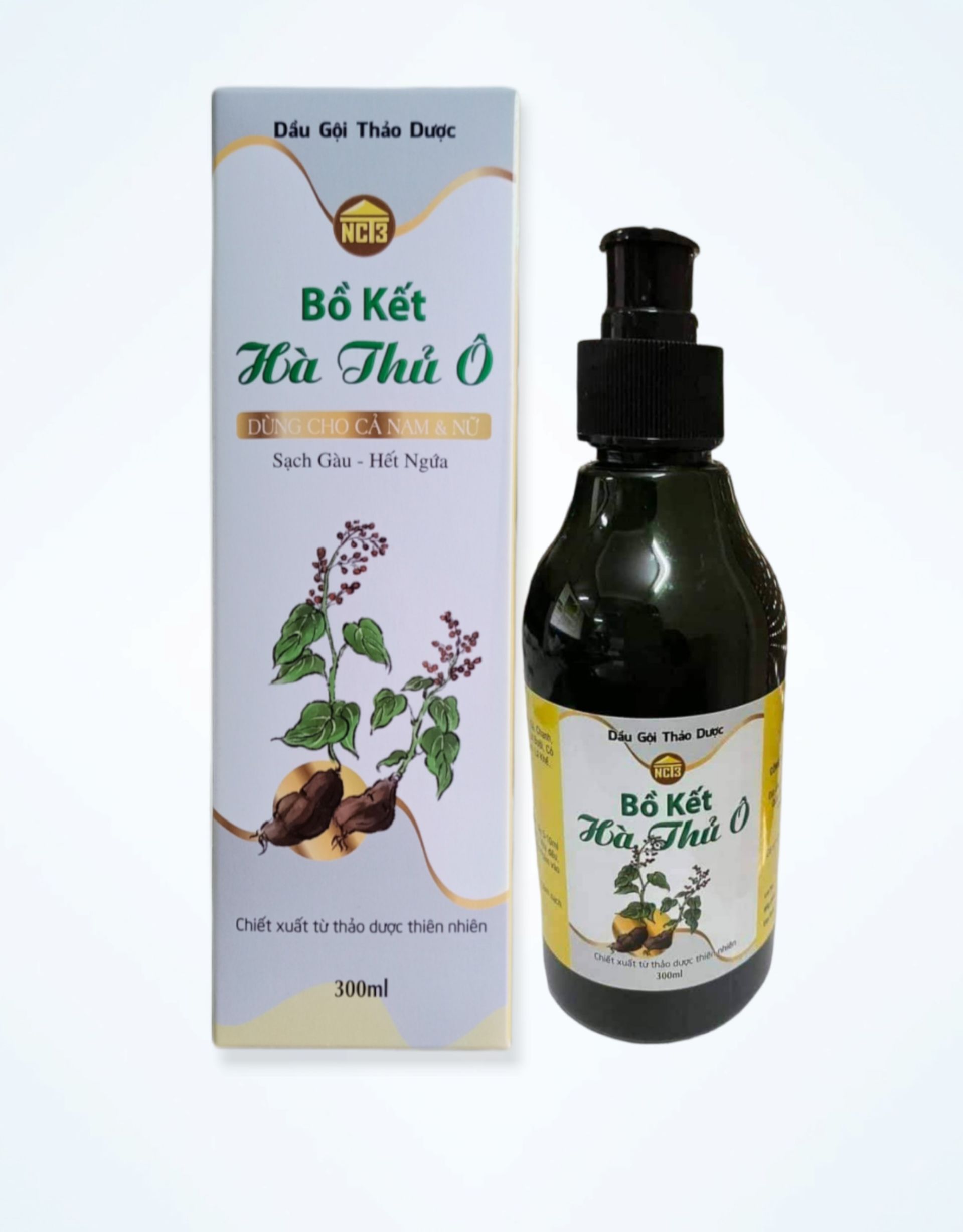 Dầu gội Bồ Kết Hà Thủ Ô