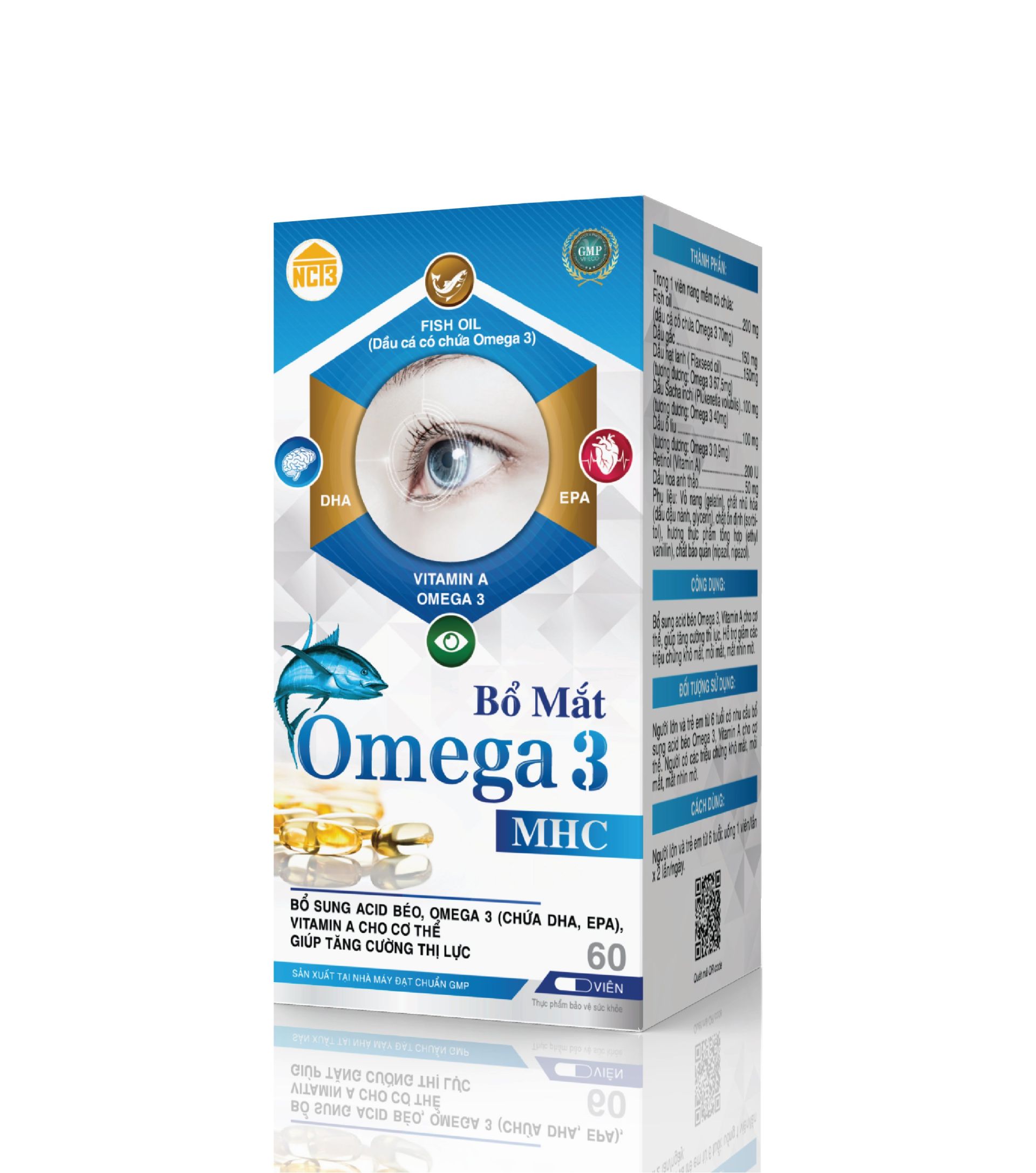 BỔ MẮT OMEGA 3 MHC NCT3
