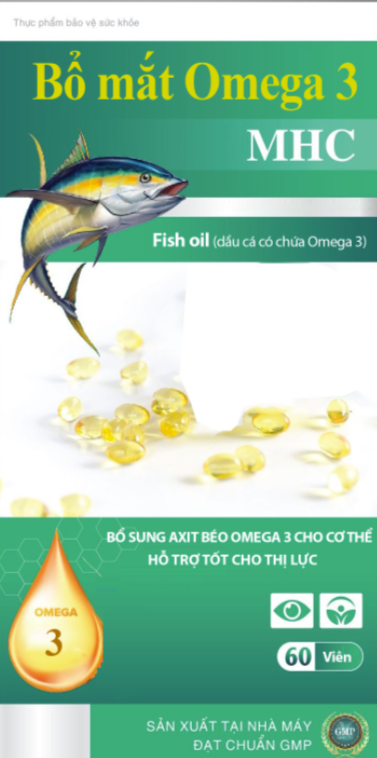 Bổ mắt Omega 3