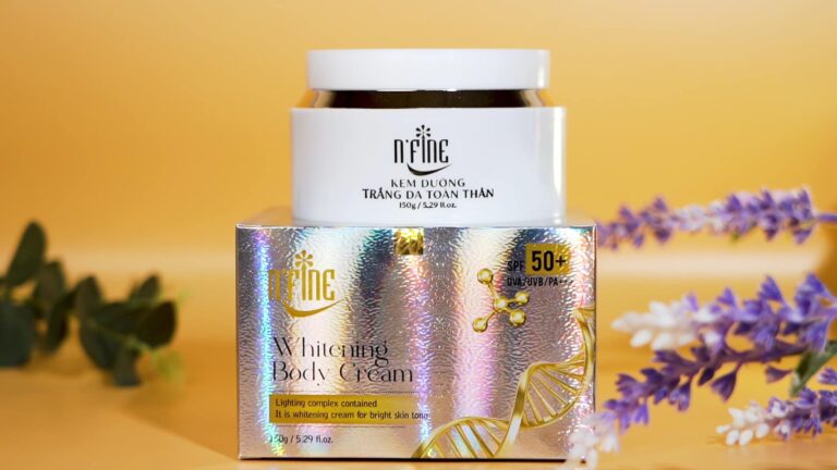 KEM DƯỠNG TRẮNG DA TOÀN THÂN NÂNG TÔNG TỨC THÌ – N’FINE WHITENING BODY CREAM