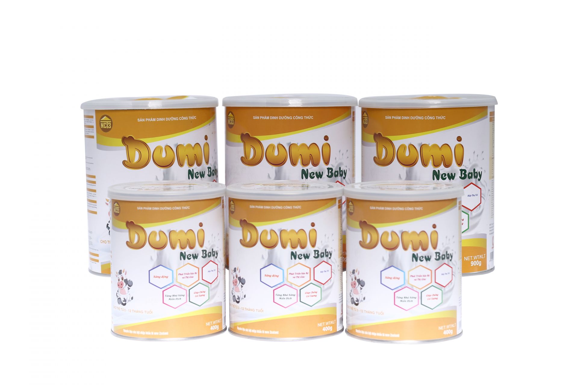 DUMI NEW BABY 400g ( 0 - 12 Tháng tuổi )