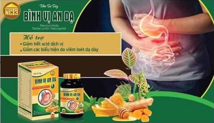 Viên Dạ Dày Bình Vị An Dạ (60 viên)