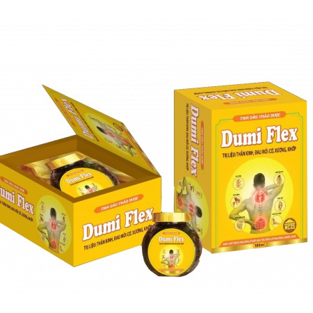 TINH DẦU THẢO MỘC DUMI FLEX 180ML - THẢO DƯỢC TRỊ LIỆU
