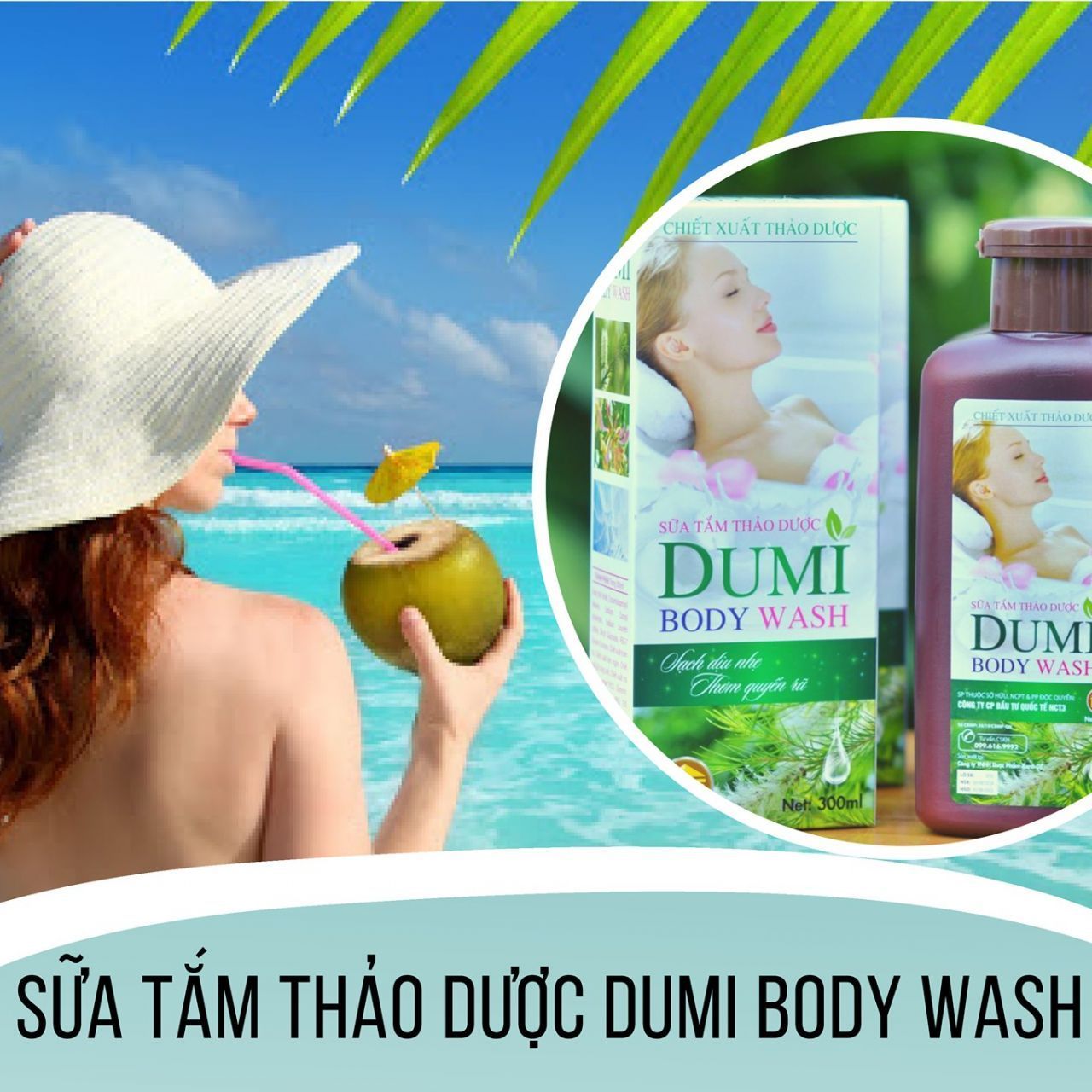 Sữa tắm thảo dược Dumi Body Wash