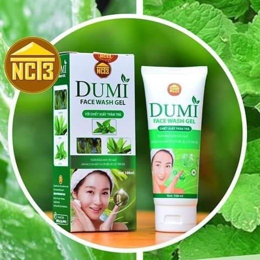 Sữa rửa mặt Dumi Face Wash Gel