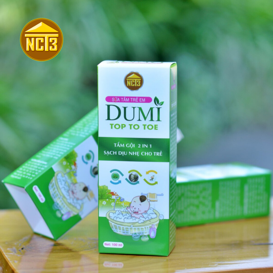 Sữa tắm bé Dumi Top To Toe