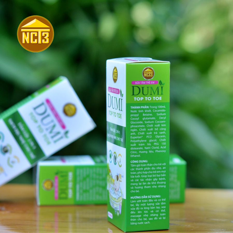Sữa tắm bé Dumi Top To Toe