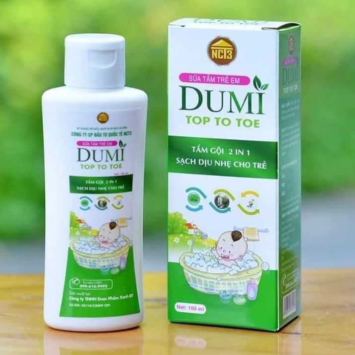 Phản hồi của khách về Sữa tắm DUMI TOP TO TOE