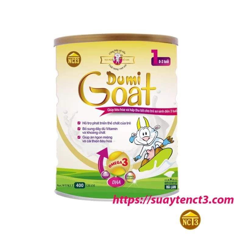 SỮA DÊ DUMI GOAT 1 ( 0 - 3 tuổi )