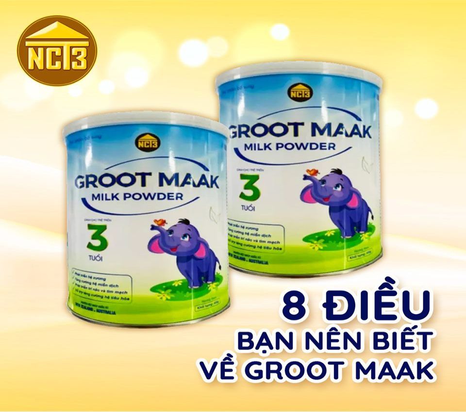 TPBS GROOT MAAK hương Vani 900g