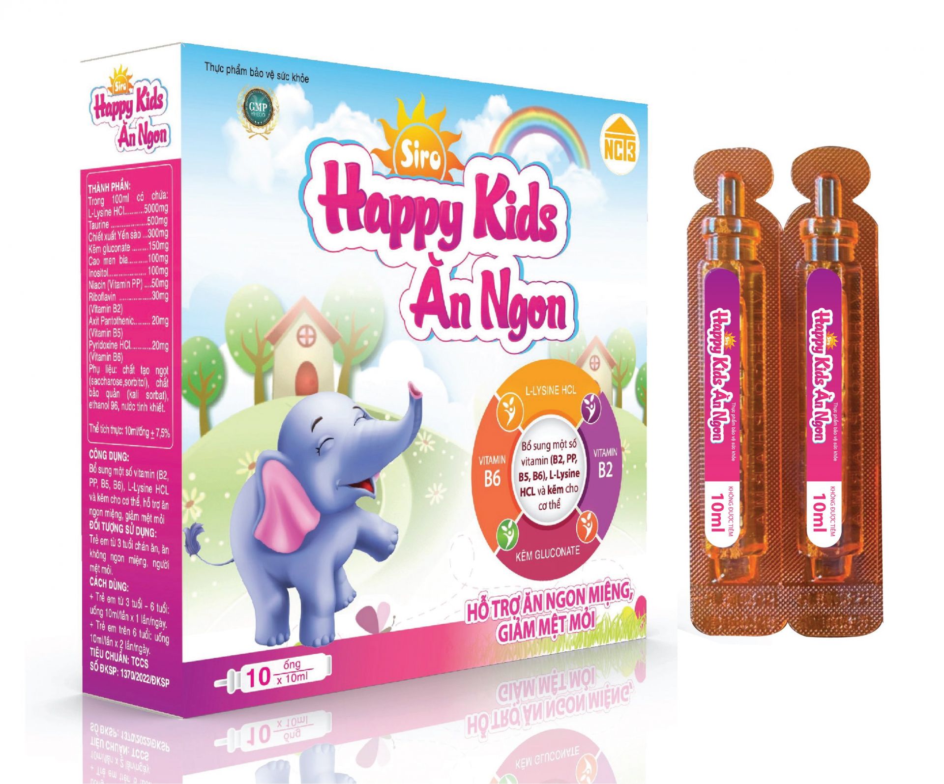 Siro Happy Kids Ăn Ngon